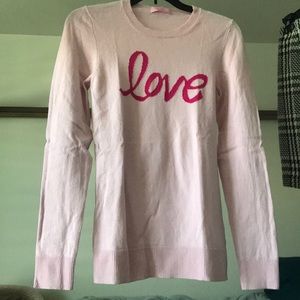 Lilly Pulitzer Love sweater